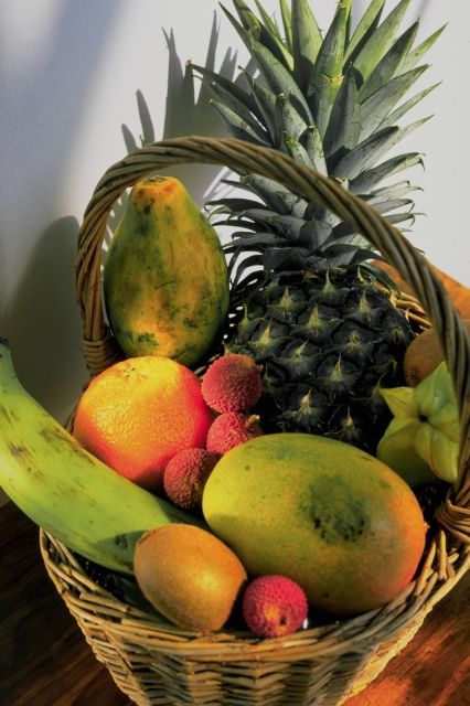 Still Life: fruit basket