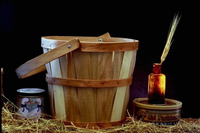 Still Life: farm basket