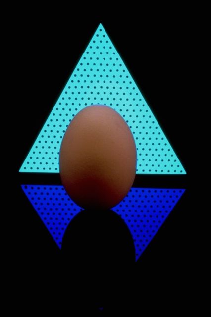 Still Life: egg & triangle